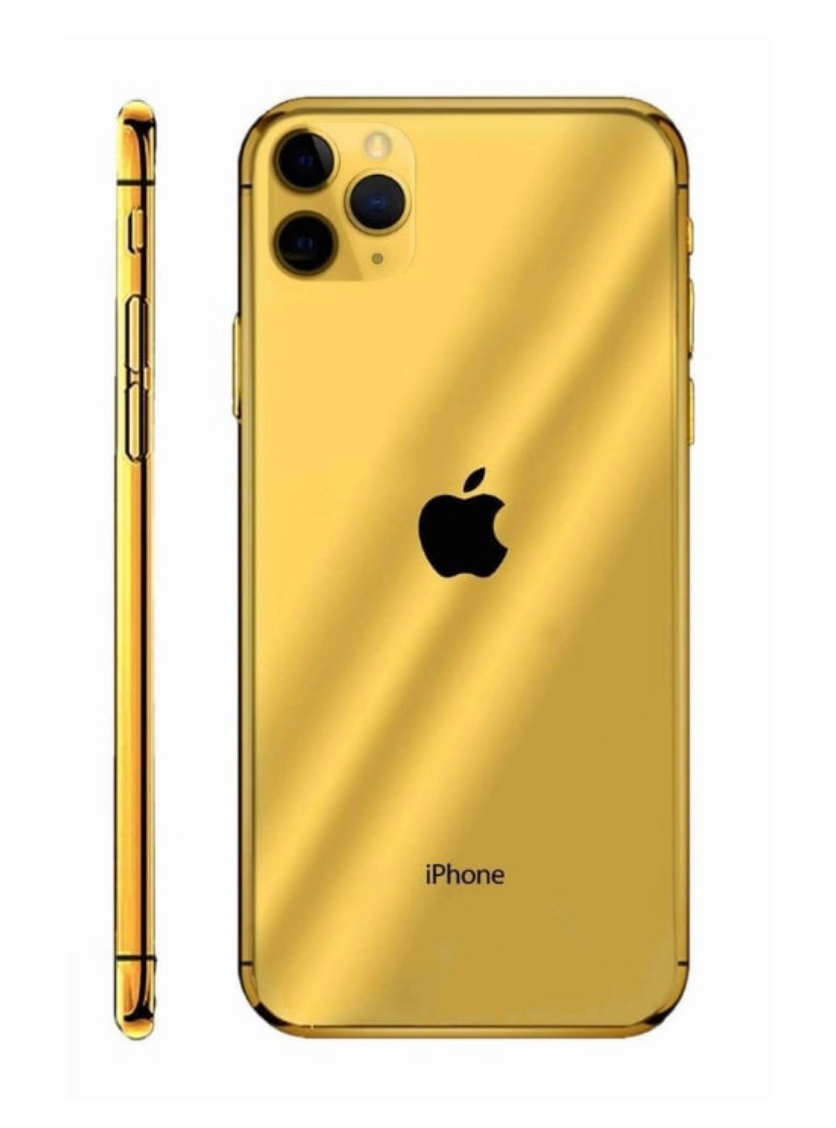 Gold plated iPhones