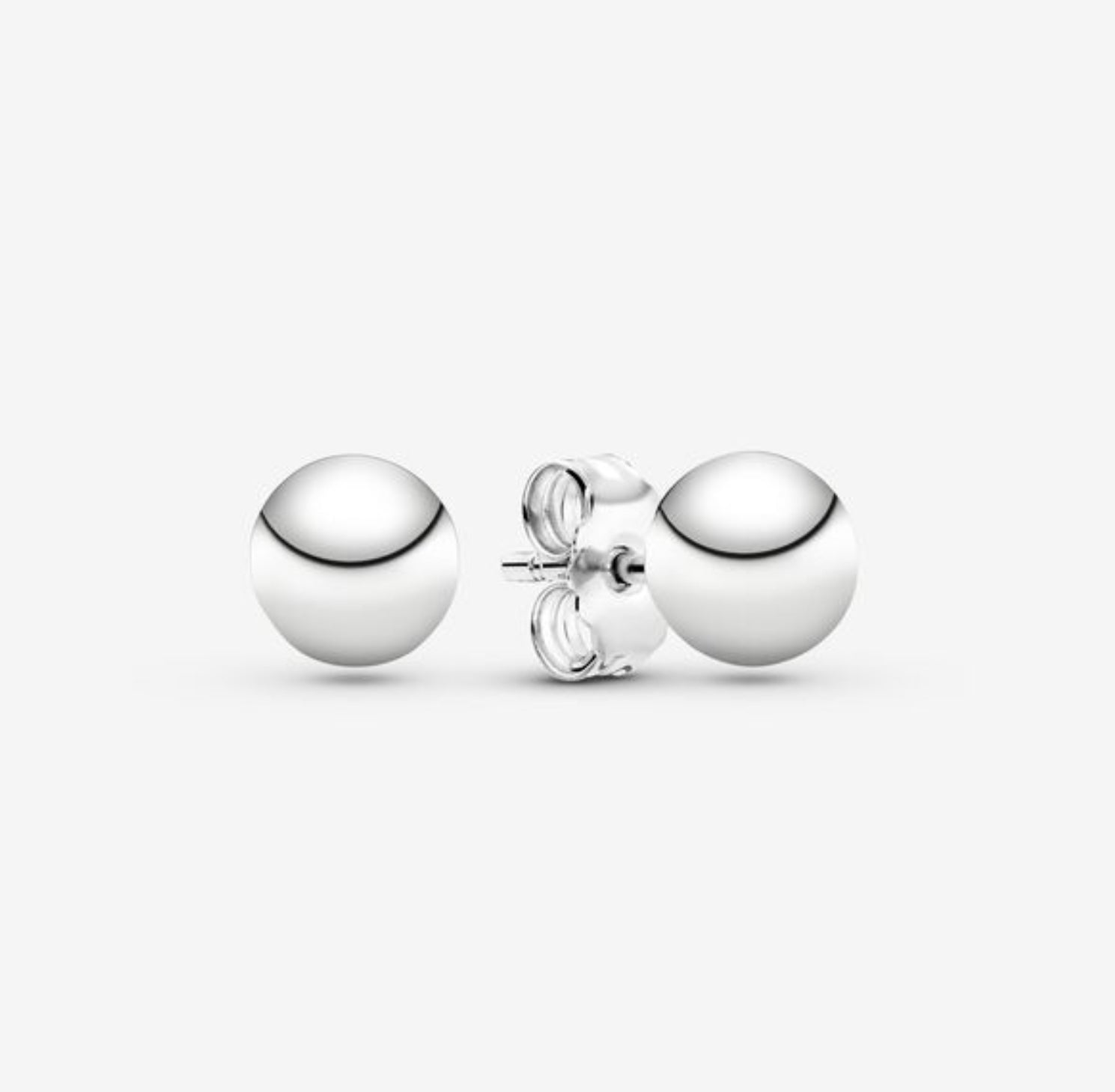 925 Sterling silver plated ball stud earrings